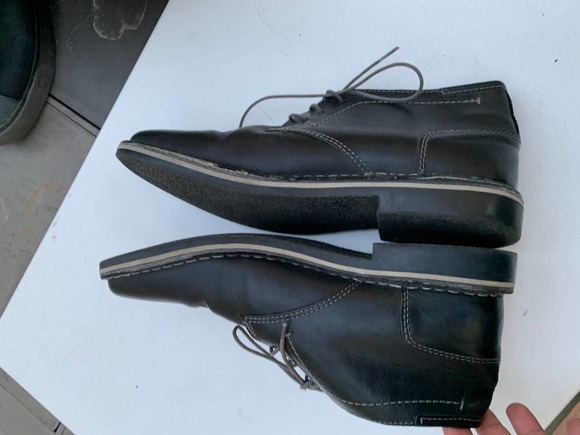 Steve Madden Harken Black Ankle‎ Boots Size 9 - Picture 5 of 7